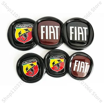 Per FIAT Strada 500 Fiorino Ottimo Fastback Tipo Bravo Punto Linea Doblo EGEA Freemont MOBI Auto Anteriore Emblema Baule Posteriore Emblema