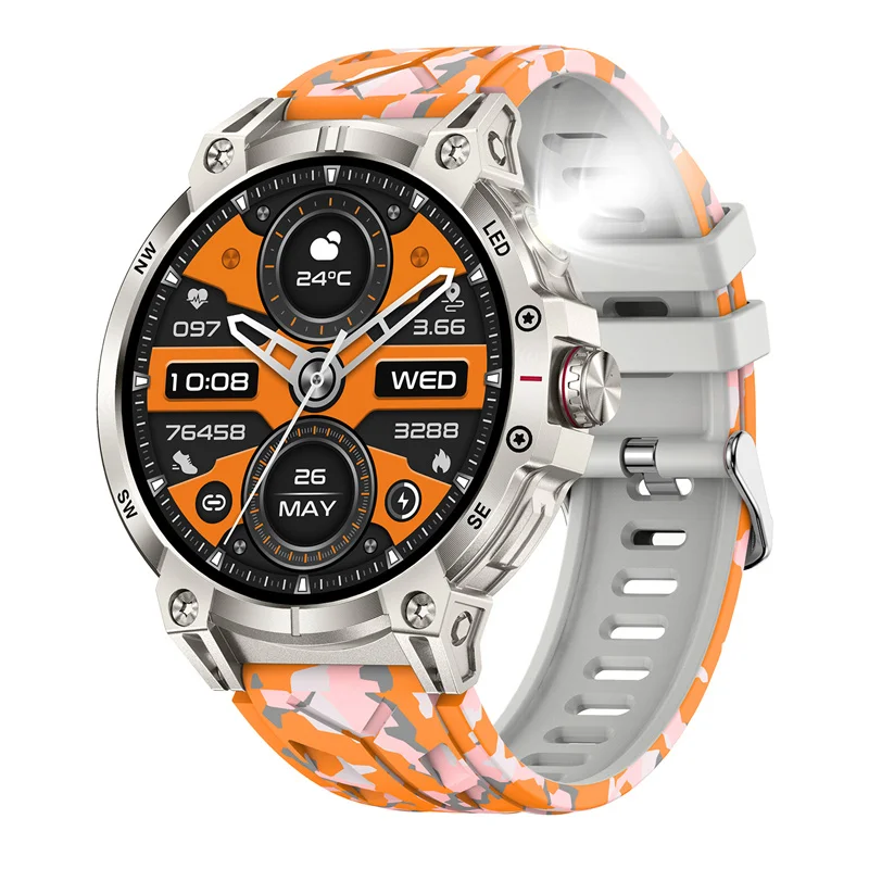 ���� ����Ʈ �ð� LED ������ Copmpass KC89 BT ȣ�� ���� ���� �ǰ� ����͸� 760mAh �߿� ������ Smartwatch