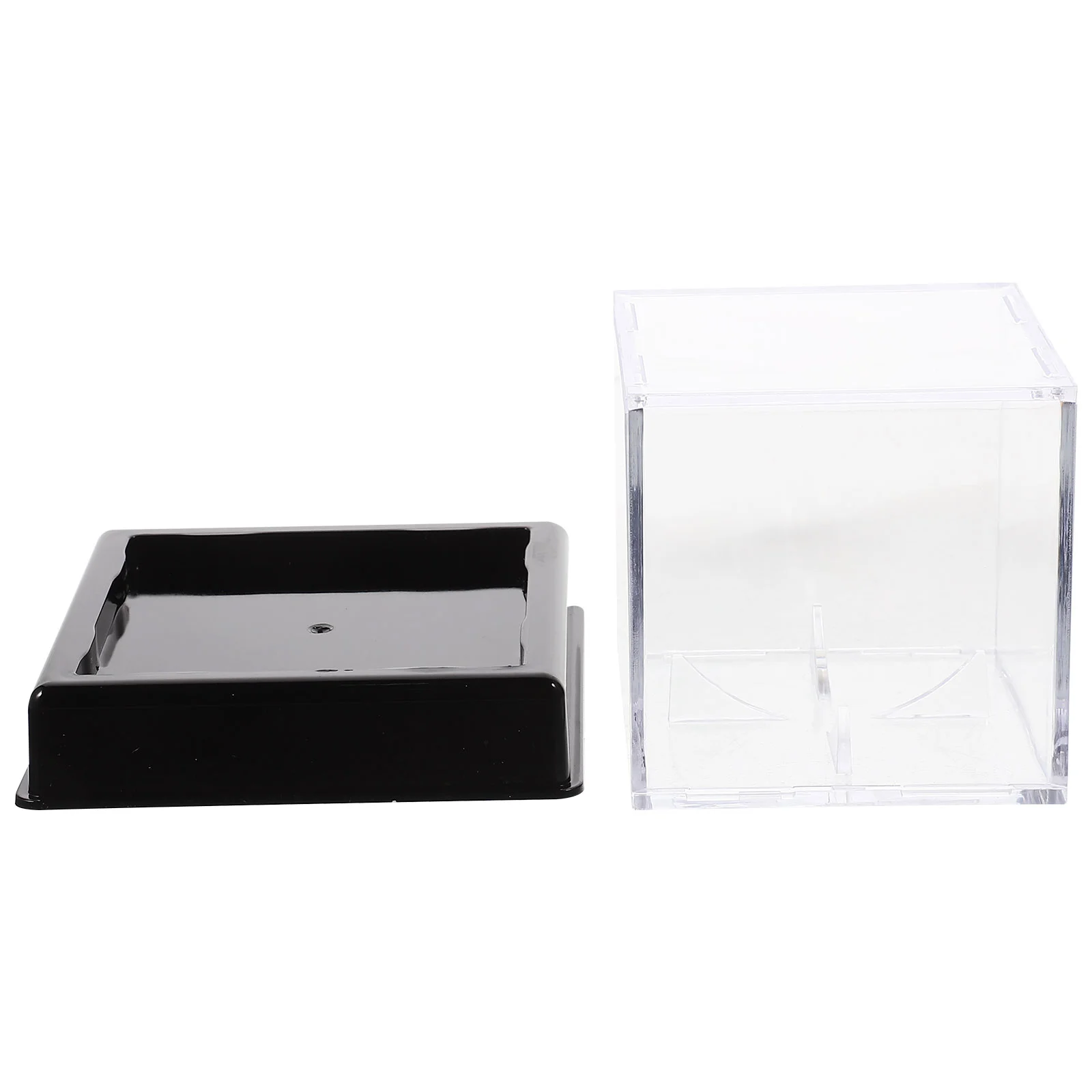 1 Set Household Baseball Case Transparent Baseball Box Acrylic Baseball Holder Softball Supply