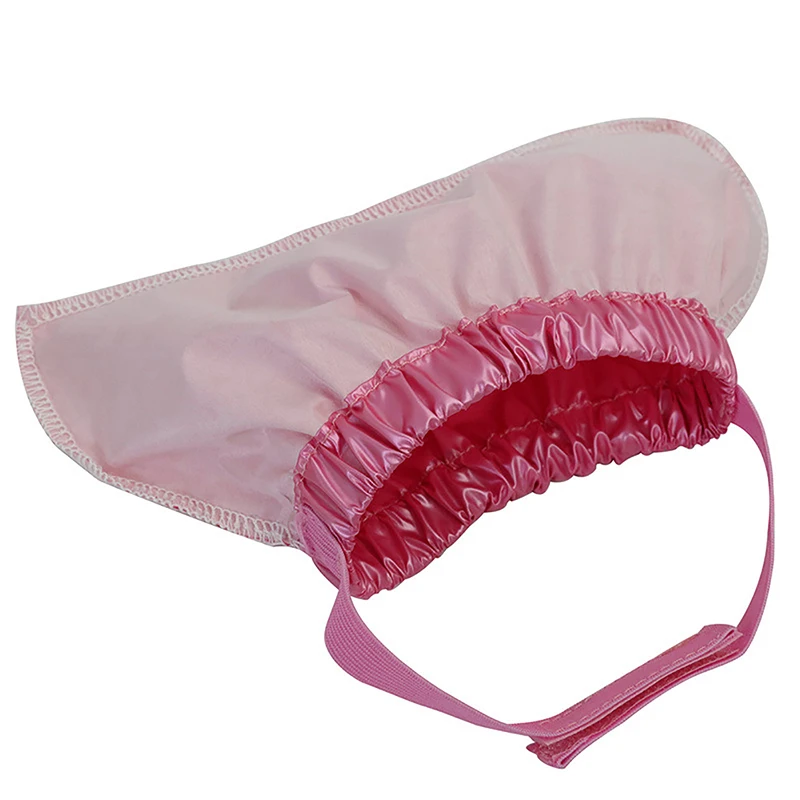 Bath Shower Cap for Cat Double Waterproof Layers Bathing Shower Dog Cap Prevent Water From Getting Into the Ears pet hat