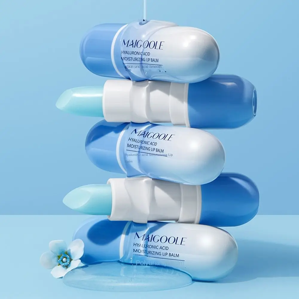 

Soothing Hyaluronic Acid Lip Balm Nourishing Waterproof Hydrating Lip Gloss Fade Lip Lines Long Lasting Lip Gloss Lip Care
