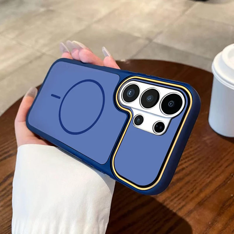 Luxurious Matte Wireless Charging Phone Case - Simple and Stylish Protective Case