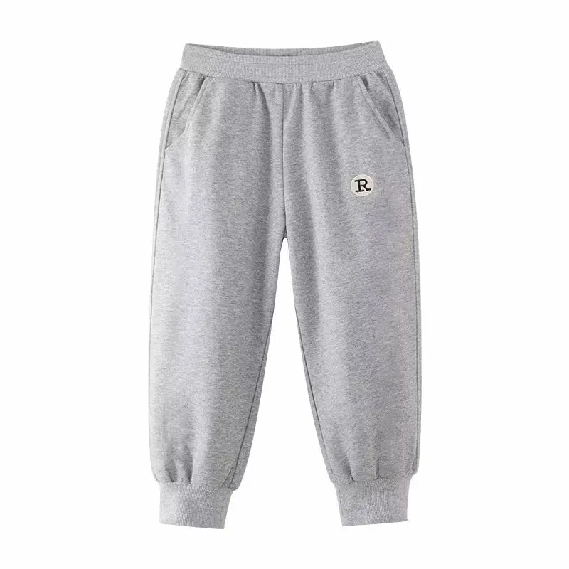 Spring Boys Sports Pants Thin Casual Pants High Street Hip Hop Children's Guard Autumn High Quality Children's Clothing