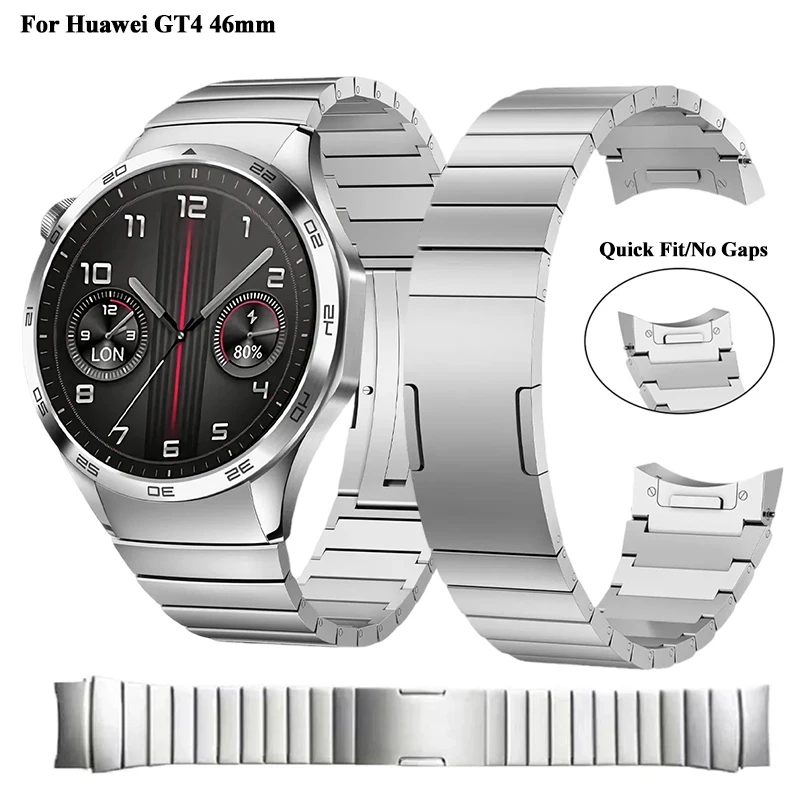 

Ремешок металлический из нержавеющей стали для HUAWEI WATCH GT 4 46 мм GT4