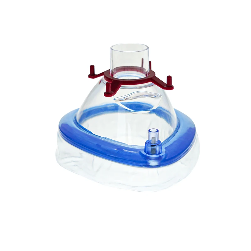 PVC Anesthesia Mask Ultra Soft Cushion Mask Anesthesia With One-way Valve For Adult Child Infant Neonate 1PC/5PCS/6PCS/7PCS