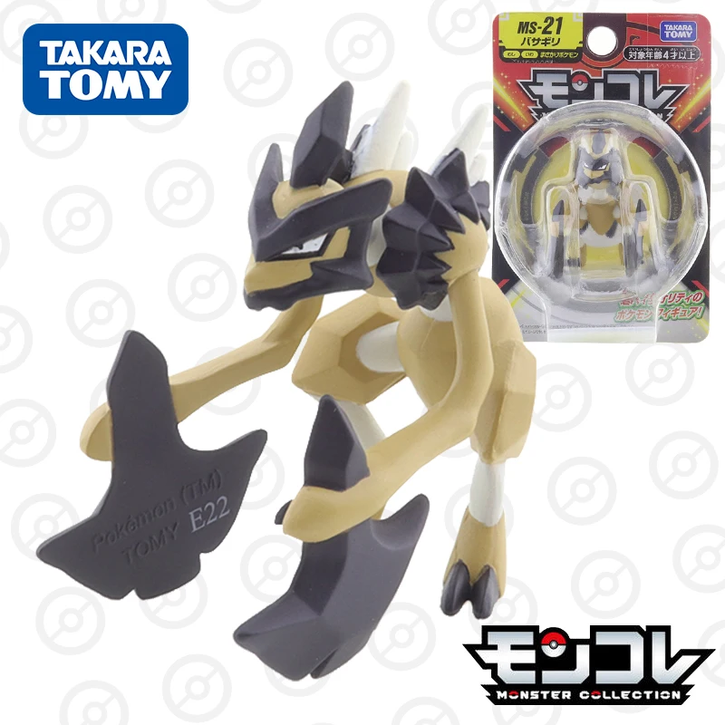 

Takara Tomy Pokemon Monster Collection MS-21 Kleavor Figure Character Mini Resin Anime Figure Kids Xmas Gift Toys for Boys