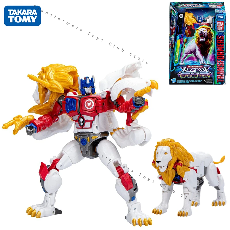 

В наличии Takara Tomy Трансформеры Legacy Evolution LeoPrime экшн-фигурки Коллекционирование хобби Игрушка Подарочная модель