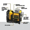 Dewalt DW089LG 12v 12 Line Laser Level Unit 3 Sides*360 Degree Vertical Self Levelling Green Professional Laser Level 4
