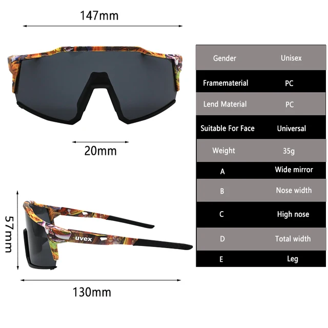 UVEX Sports Cycling Sunglasses – UV Protection for Men, Women & Youth 5