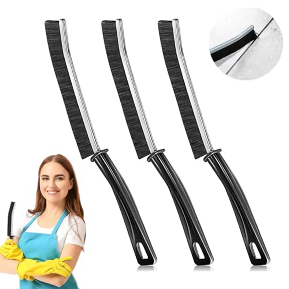 Set di 12 spazzole per la pulizia delle fessure con setole dure Set di 12 spazzole per la pulizia delle fessure con setole dure