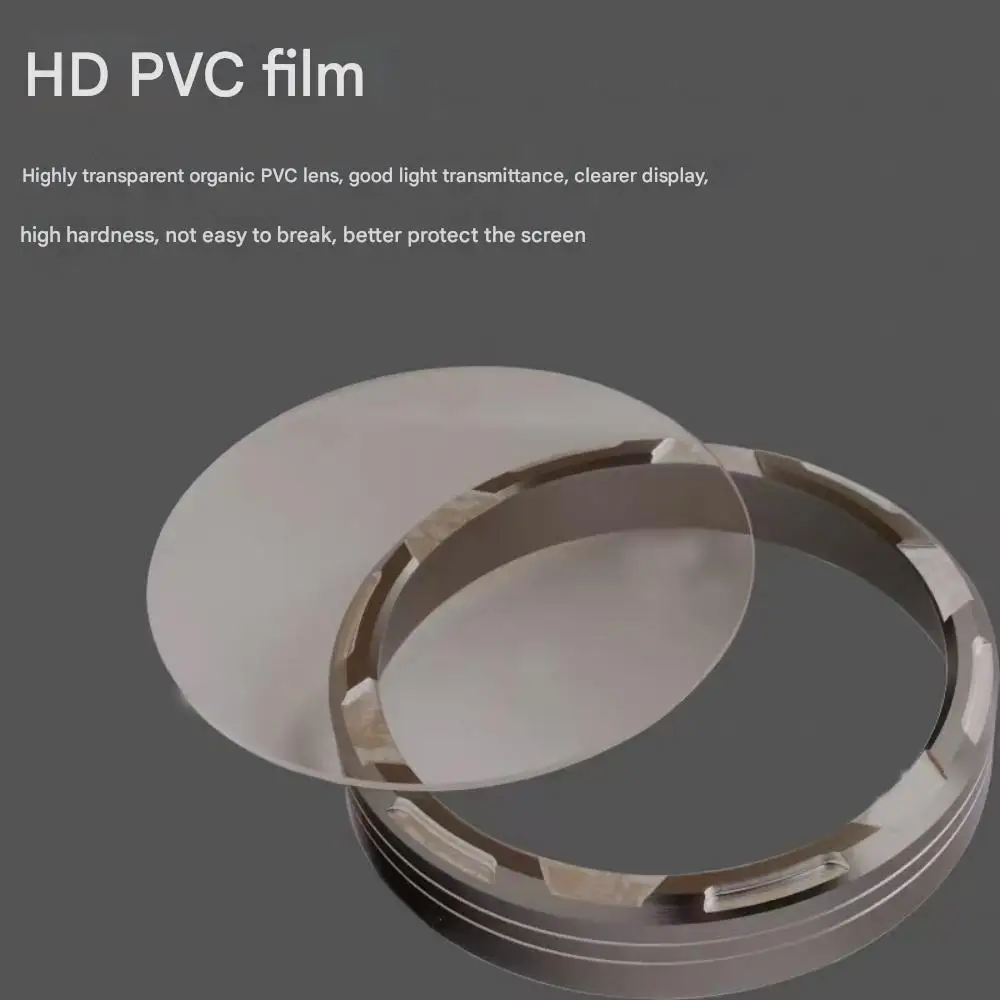 QJMOTOR 레트로 원형 게이지 보호 커버 SRV 150/250V300350/00 UV 방지 반사 방지 스톤칩 방지 손상 방지