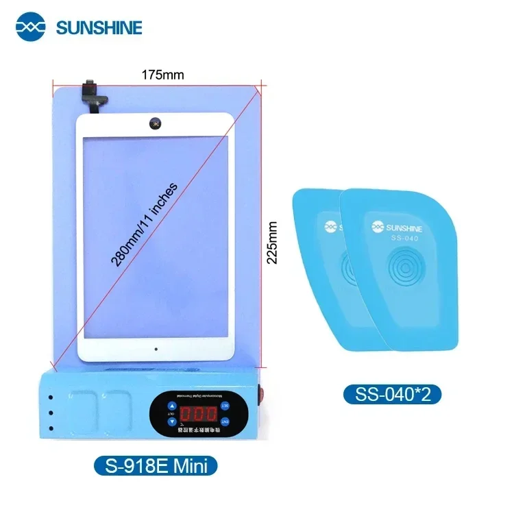 SUNSHINE-LCD解体宝物電気暖房マットスクリーンセパレーター