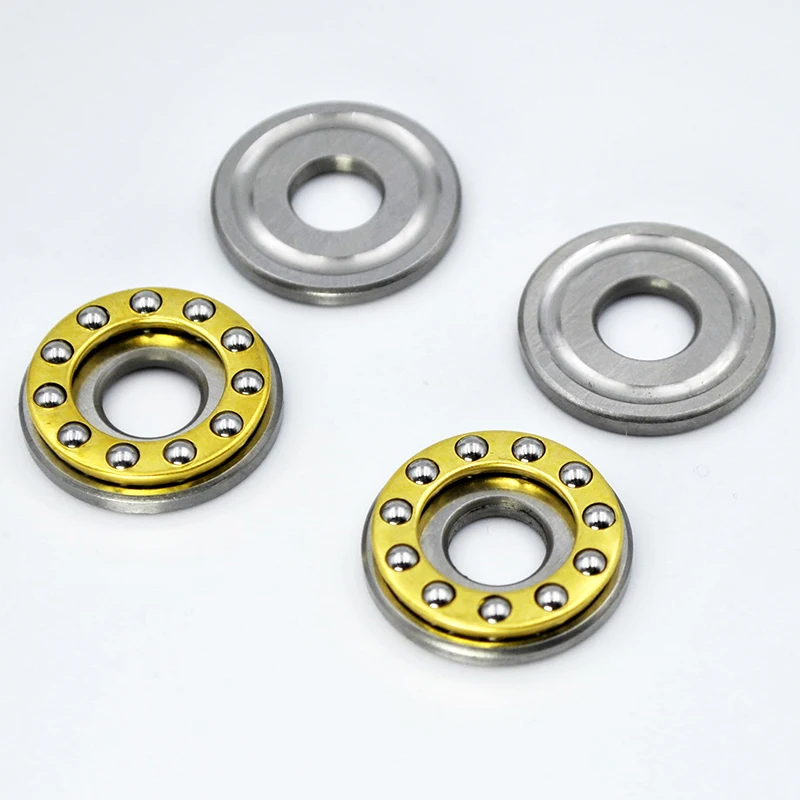 Miniature Axial Thrust Ball Bearing, 8x22x7mm, with 11 Balls