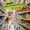 Durable training interactive dog rope toy, suitable for dog play and interaction. Dog toy set, multifunctional teething rope 3