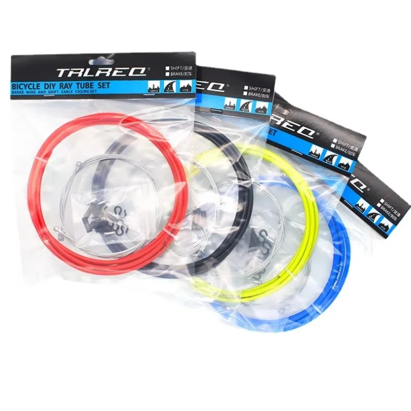 MTB Bicycle Brake/Shift Cable&Housing Group Sets For MTB Bike Road Bicycle Shift Gear Derailleur/Brake kits Wire Tube Line Hose