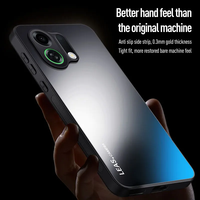 Turbo Pro AG Frosted Backplate Hard PC TPU Case with Skin Feel Matte Finish