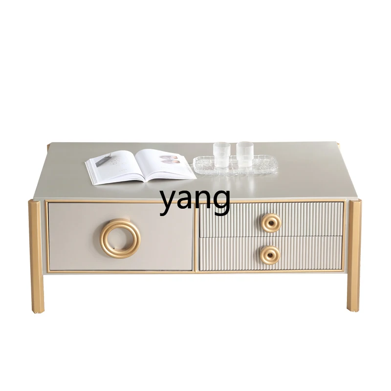 

LMM Solid Wood TV Cabinet Coffee Table Combination Complete Modern Minimalist Nordic Small Apartment Living Room Locker