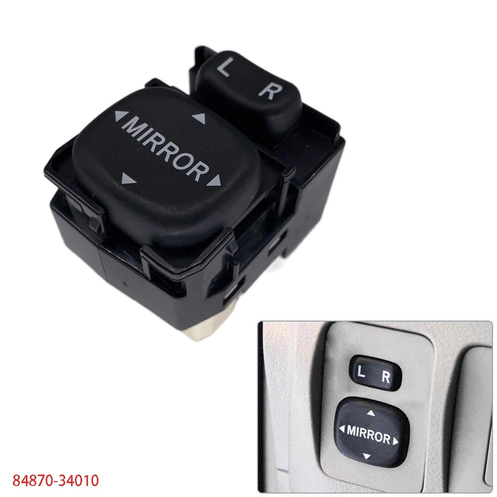 Power Master View Mirror Adjust Switch Button for Toyota Tc 4Runner Corolla FJ Cruiser Highlander Prius RAV4 Tundra 84870-34010 |