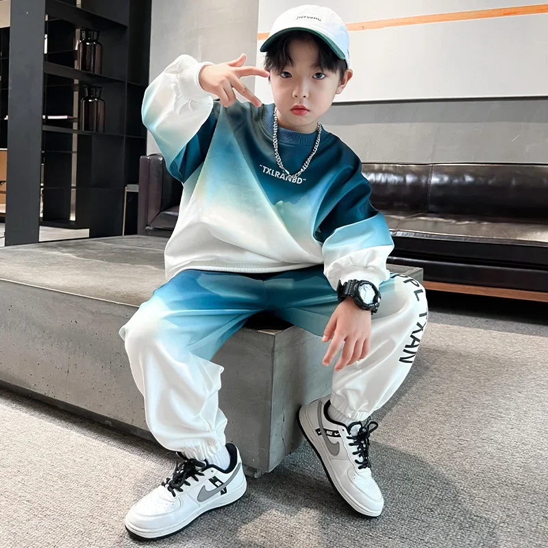 

Autumn Spring Teenage Boy Clothes Set Children's Girl Top and Pant Suit Kid 2 Pieces Tracksuits 4 5 6 7 8 9 10 11 12 13 Years