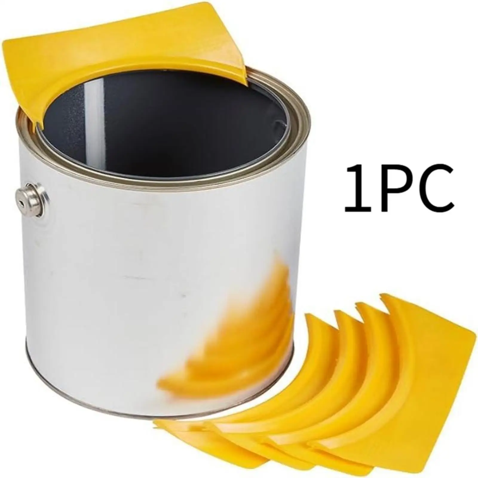 Paint Pouring Spout Easy to Install Paint Can Spout Pourer Bucket Attachment for 1 Gallon Can Container