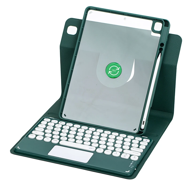 360° Rotation Magnetic Keyboard Case with Enhanced Compatibility