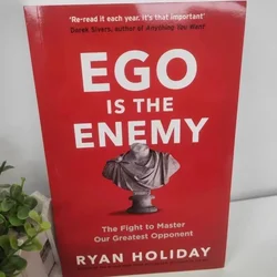 EGO IS THE ENEMY - Transformative Insights by Ryan Holiday (Paperback Edition) - 1 book
