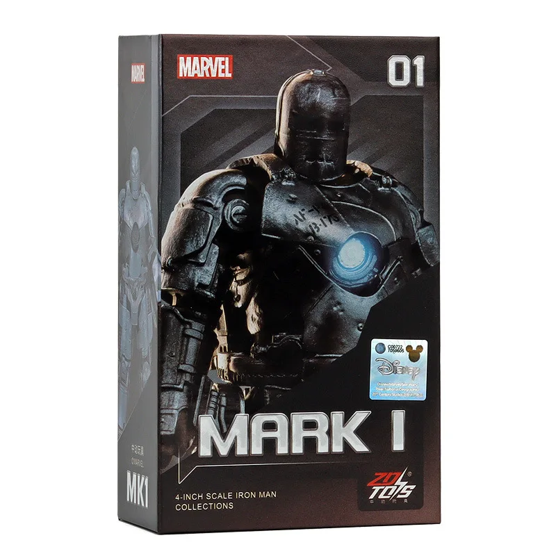 Genuine Marvel 10th Anniversary 4-inch Series Iron Man Mk1
