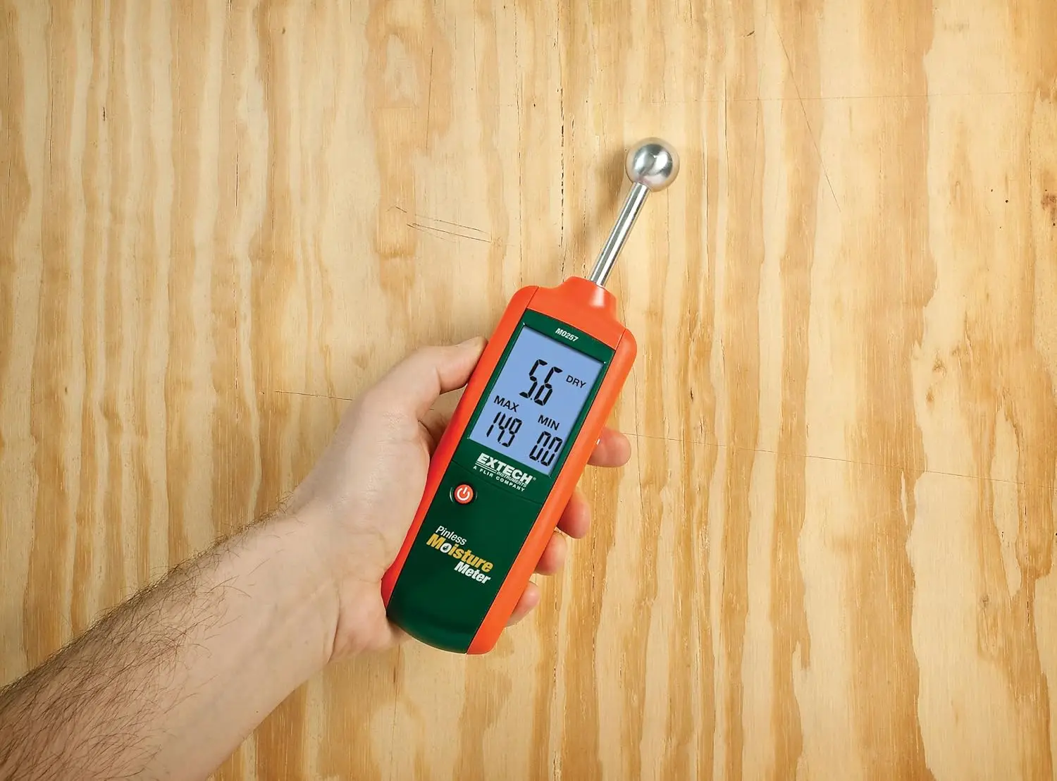 MOISTURE METER with .78-1.6 inch depth.