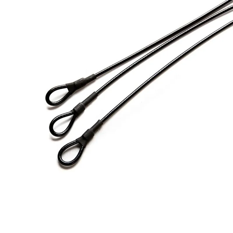Security Tag Lanyard 100 Pieces/bag 17cm Black Color EAS Tag Lanyard Supermarket Anti Theft System