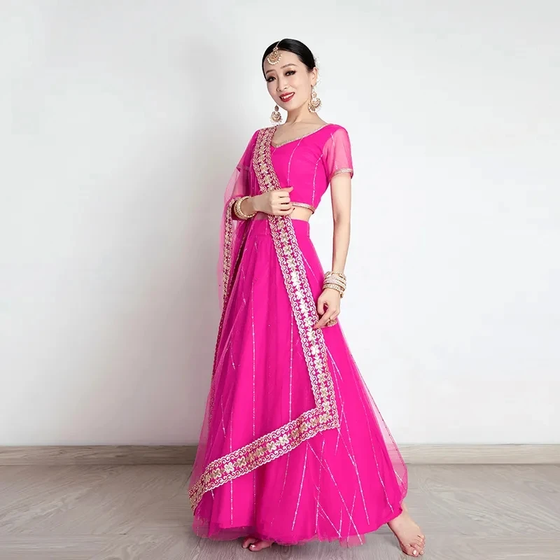 Traditional Indian Clothing Pakistani Sari Women's Elegant Dress Party Cosplay Dance Dress Stage women maxi dress indian sari scarf