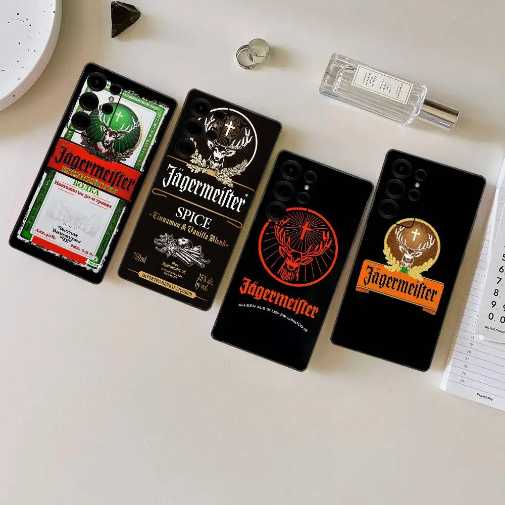 Elegant Jaegermeister Liquor Design Phone Case - Stylish and Durable Protection