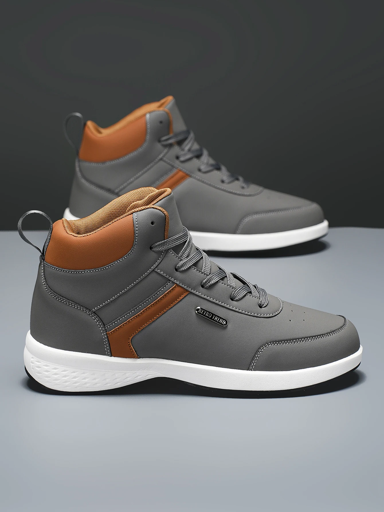 Herren-Outdoor-Wander- und Laufschuhe in großen Größen, bequeme, lässige, vielseitige, modische Sportschuhe für Paare zum Training – Detail 6