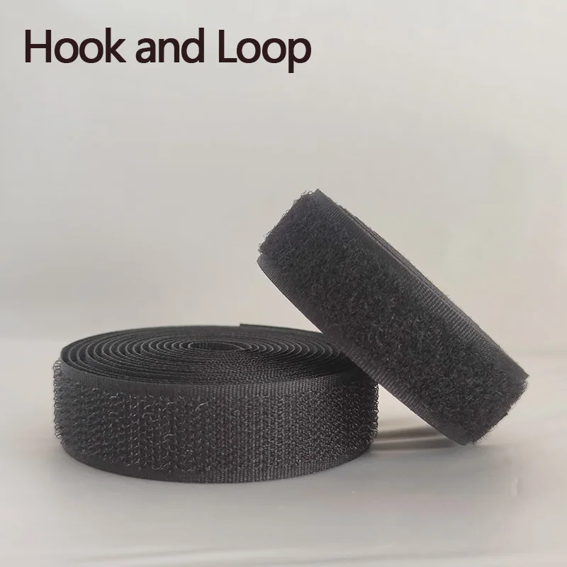 Colorful 20mm Non-Adhesive Hook and Loop Fastener Tape - 10M Nylon Fabric