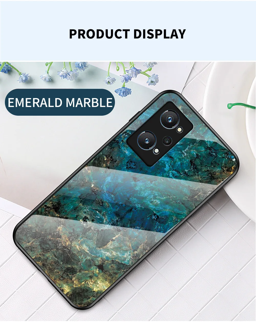 Realme GT Neo 3 2 Pro 2T housse DECLAREYAO Coque rigide en verre mince pour OPPO Realme GT Master Neo étui Flash verre trempé_voghion.com