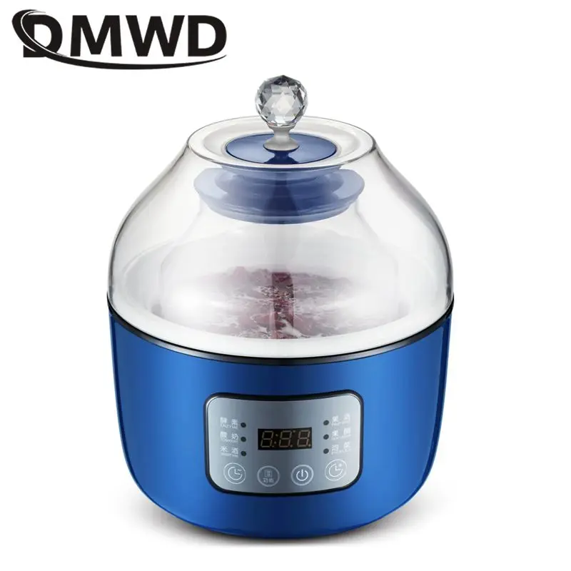 DMWD Multifunctional Household 20W Enzyme/Yogurt/Rice wine/red wine making machine Two liners Fully Automatic ferment maker 2