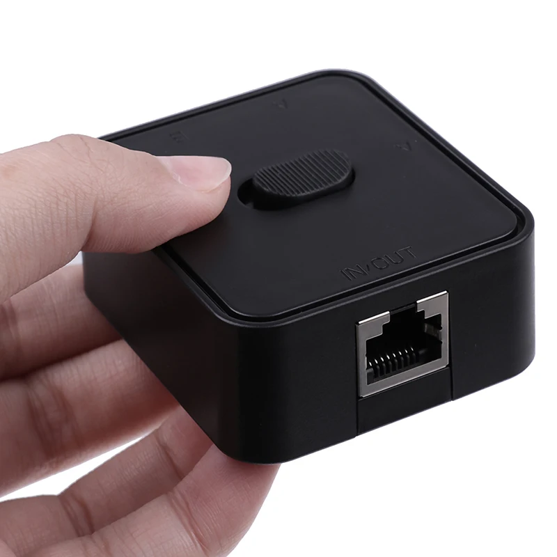 새로운 2 포트 기가비트 네트워크 스위처 고성능 Lan 이더넷 스마트 스위치, 1000Mbps RJ45 내부 외부 인터넷 분배기