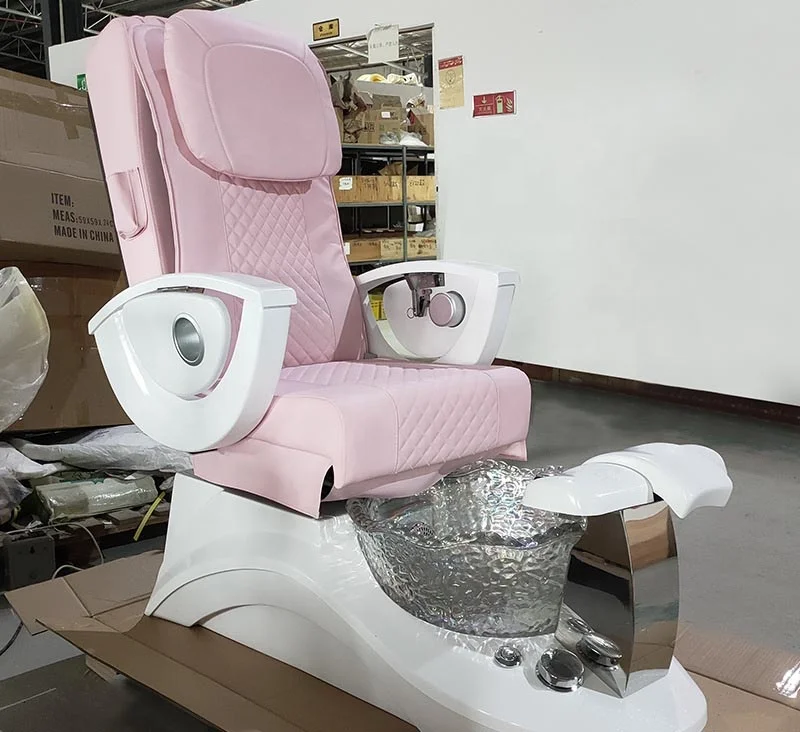 Luxury Modern Pedicure Spa Massage Chair Nail Salon Foot Pedicure Chair Electric Manicure Massage Chair For Beauty Salon 4