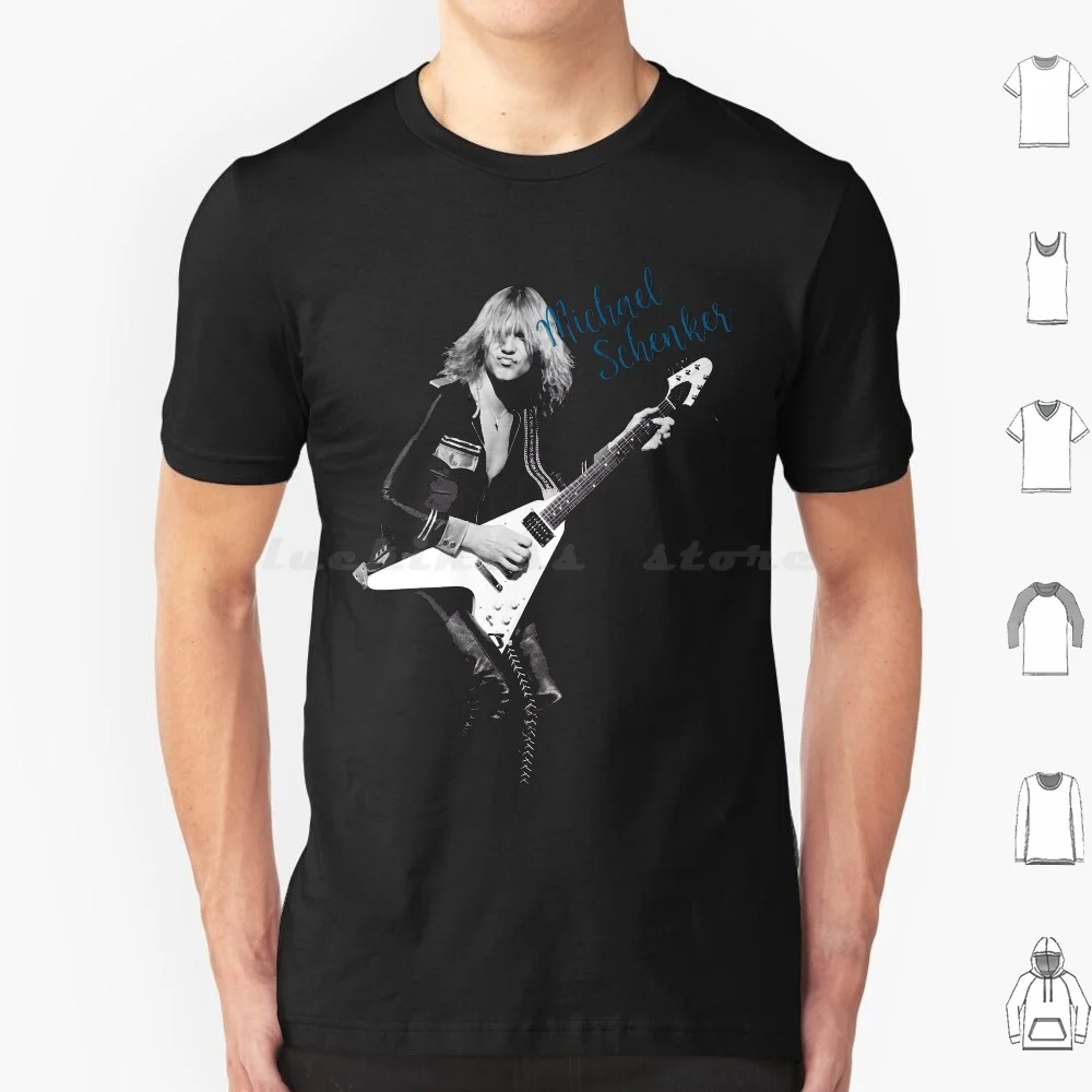 Michael Schenker T Shirt Uomo Donna Bambini 6Xl Classic Hard Heavy Metal Msg Ufo Armed And Ready Bottom Captain Nemo After The Rain
