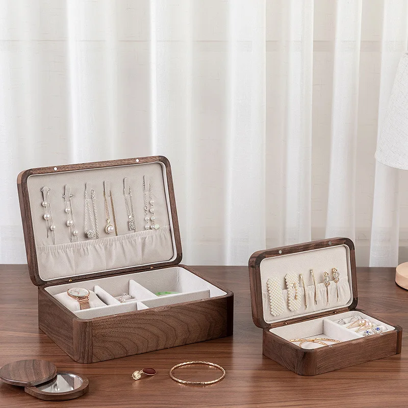 Large Wooden Box Jewelry, Wooden Jewellery Organizer Box