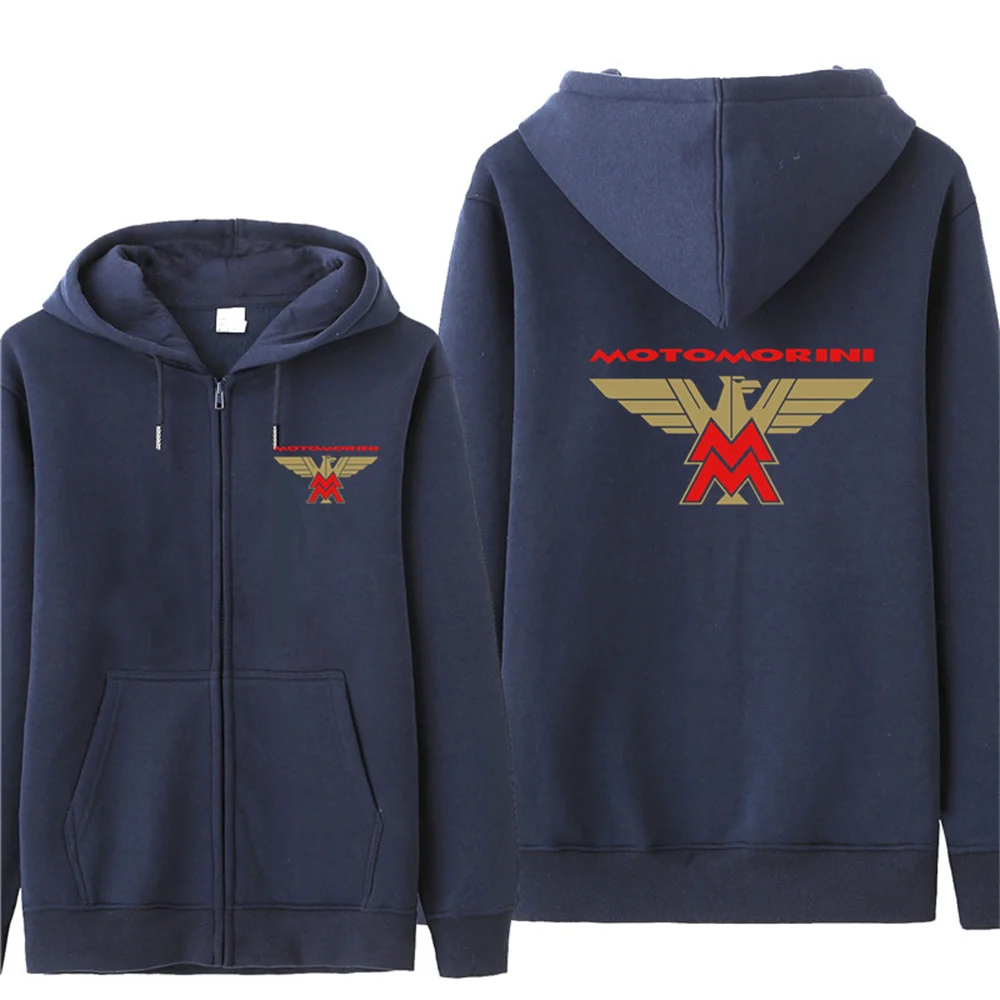 Moto Morini Hoodies Men Fleece Motorcycle Biker Classic Retro Race Logo Sweatshirt Hoody Unisex Streetwear 2