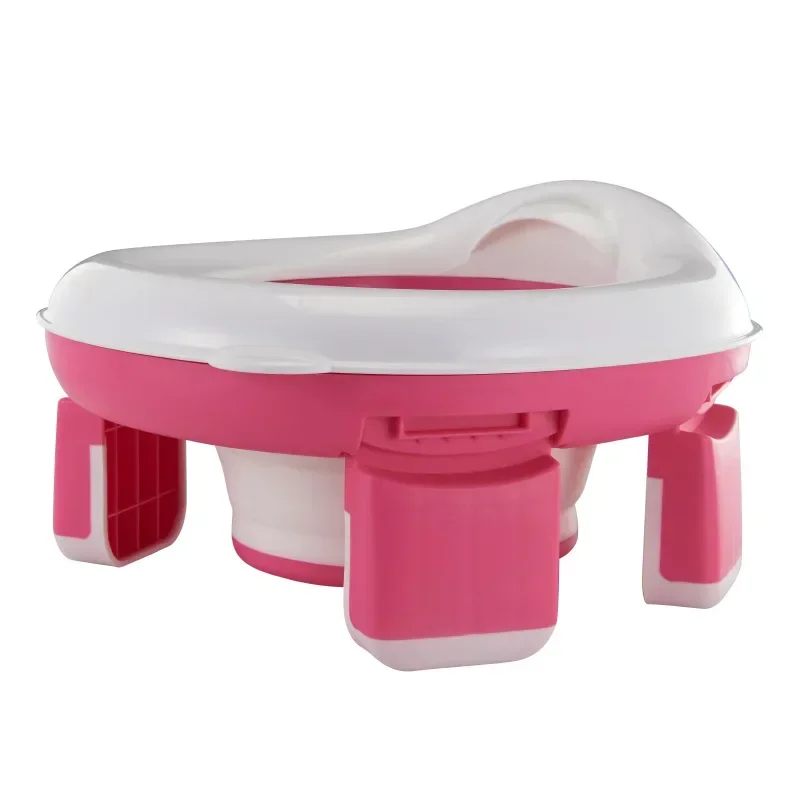 Children's Newborn Potty Training Seat Household Plastics Portable Folding Non-slip Seconds Cleaning Potty Training Seat Child Toilet