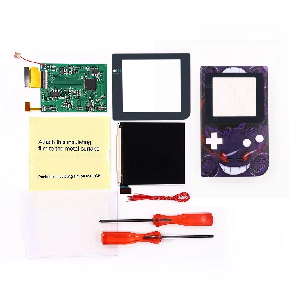 ゲームボーイポケットips液晶ポケモンとメダロットセット