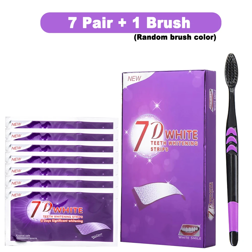 7 Pair 1 Brush