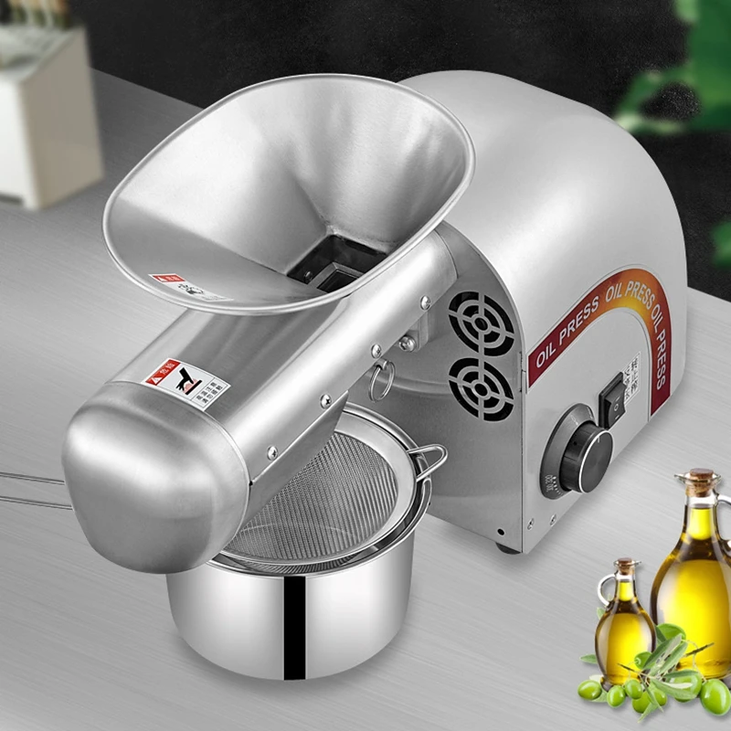 5-8kg/h New Type Coconut Peanut Soybean Oil Making Machine