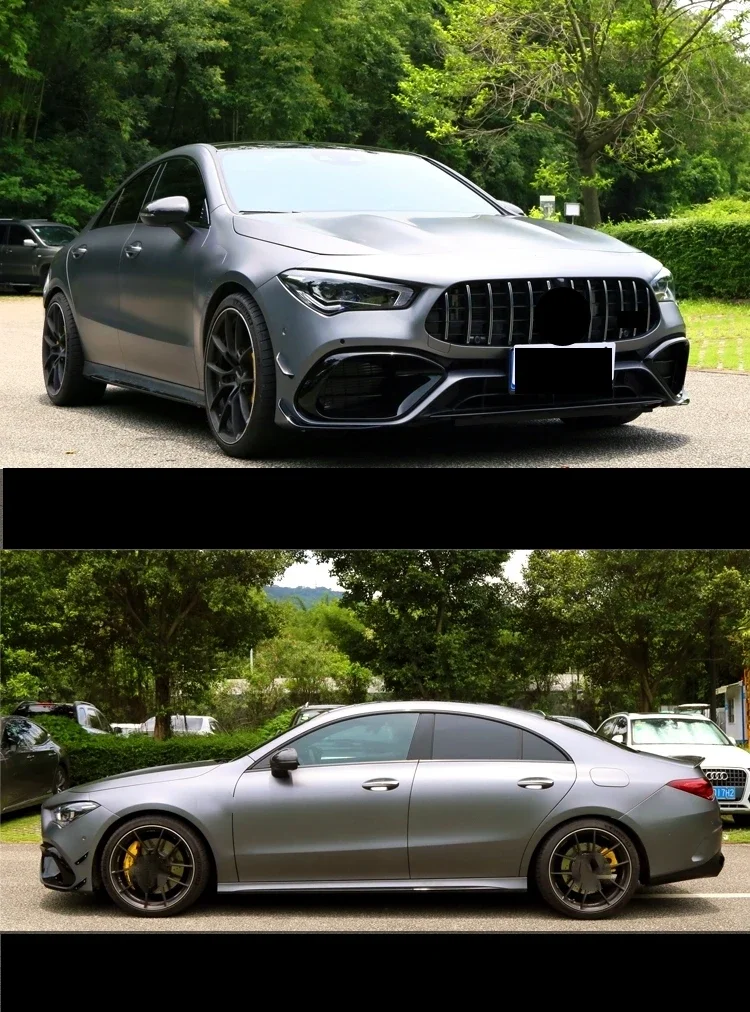 Body Kit Front Rear Bumper Side skirt Grill Assembly for Mercedes-Benz CLA35 260 200 w118 Modified CLA45S AMG Kit Car Accessies 23 - Racext Body Kit Front Rear Bumper Side skirt Grill Assembly for Mercedes-Benz CLA35 260 200 w118 Modified CLA45S AMG Kit Car Accessies - - Racext 22