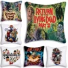 Horror Movie Pillow Covers Cartoon Sofa Decorative Home Double-sided Printing Short Plush Cute Cushion Cover 1