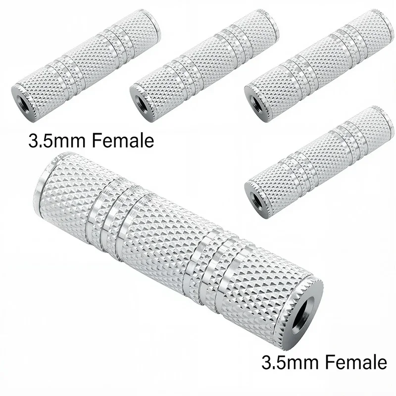 5 szt. RCA do 6,5 mm męskich złączy, 6,35 mm, 3,5 mm stereo, monofoniczny adapter audio jack do głośników_voghion.com