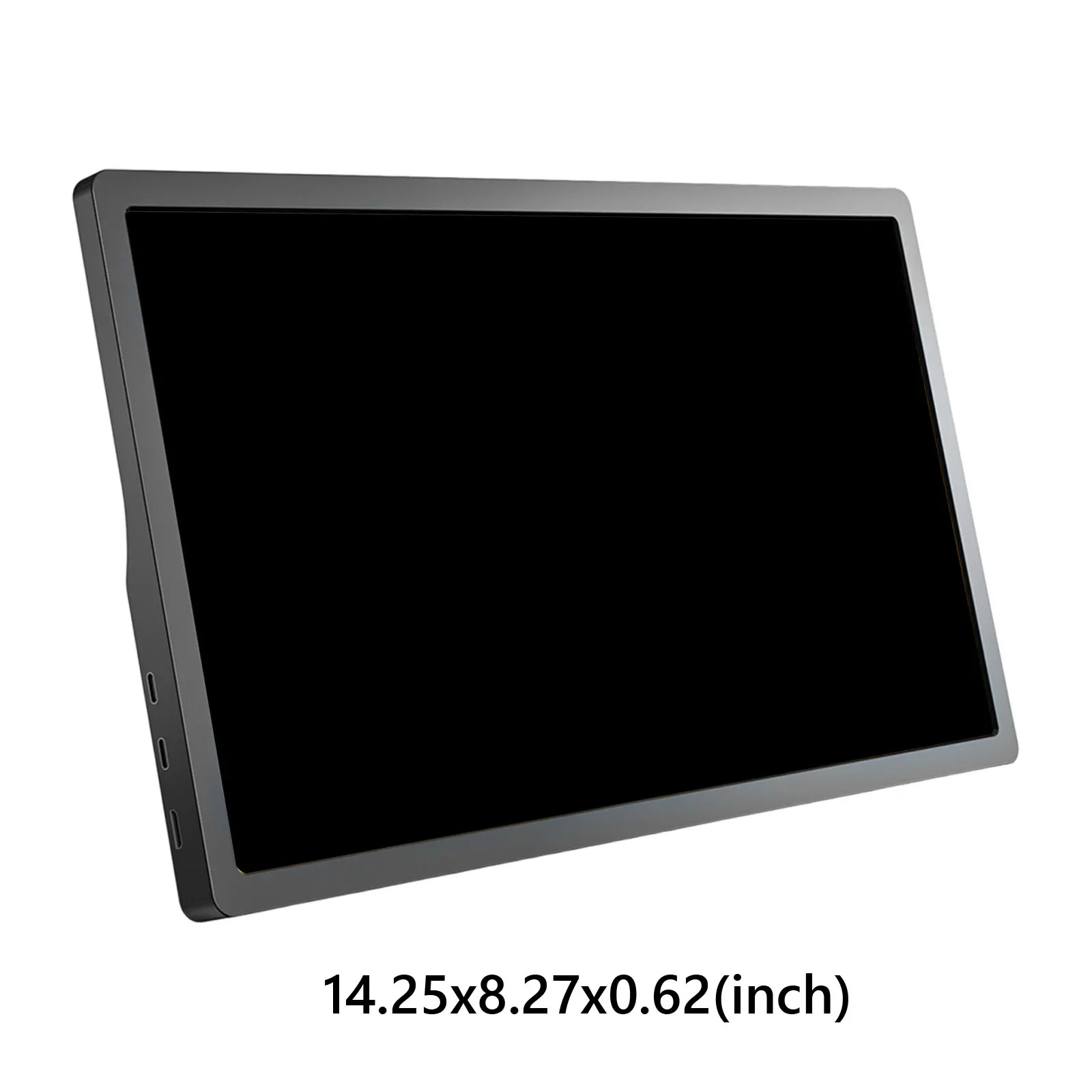1080P 60Hz IPS 휴대용 외장 모니터 0.3인치 1.7lbs 초슬림 USB-C 휴대용 게이밍 모니터 (노트북/휴대폰/스위치/엑스박스용)