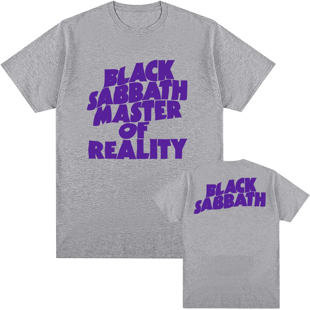 Vintage Black Sabbath Grunge Rock Band Cotton T-shirt – Unisex Summer Fashion