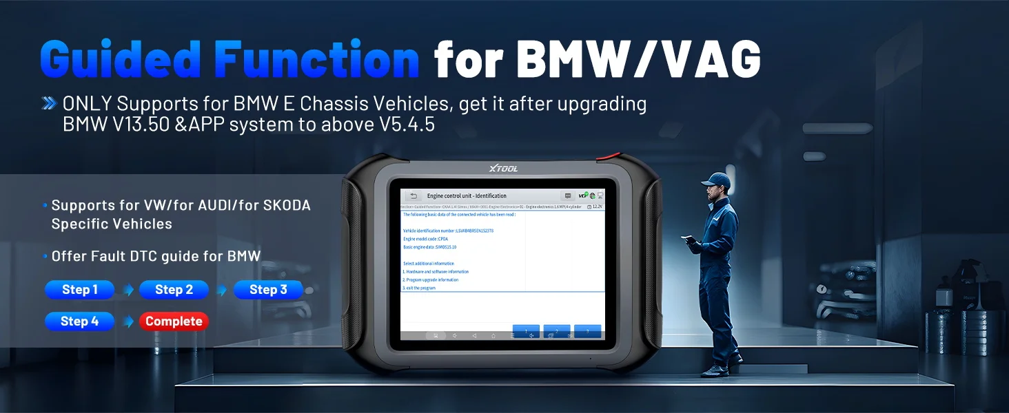 XTOOL D9 MAX ECU-Programmiergerät mit J2534 Bidirektionalem Vollsystem-Diagnosewerkzeug 45+ Reset-Dienste Upgrade des D9SPRO – Detail 8